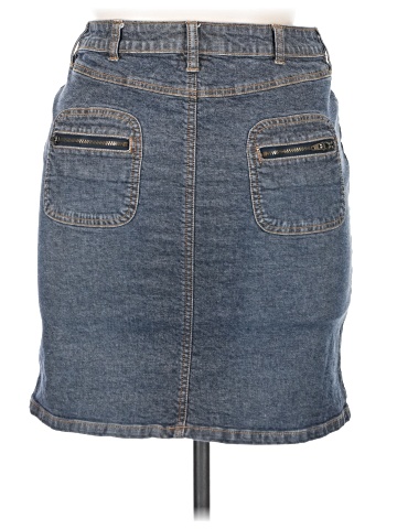 Route 66 Denim Skirt (view 2)