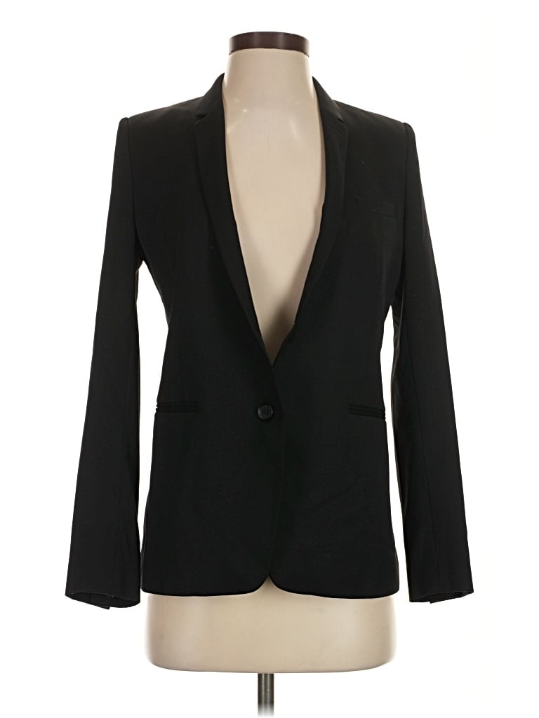Pre-owned The Kooples Wool Blazer Jacket In Black