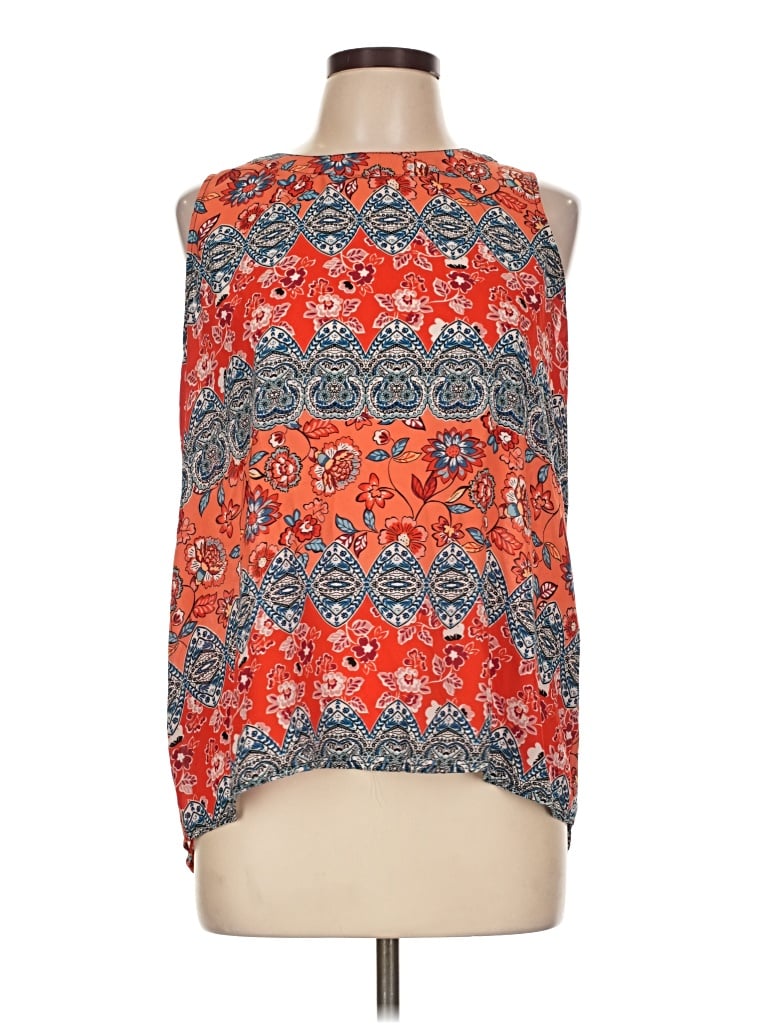 Pre-owned Cupio Sleeveless Blouse In Orange