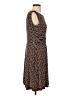 Perceptions Houndstooth Brown Cocktail Dress Size S (estimated) - photo 4