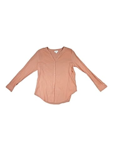 Liz Claiborne Long Sleeve Button-Down Shirt (view 2)