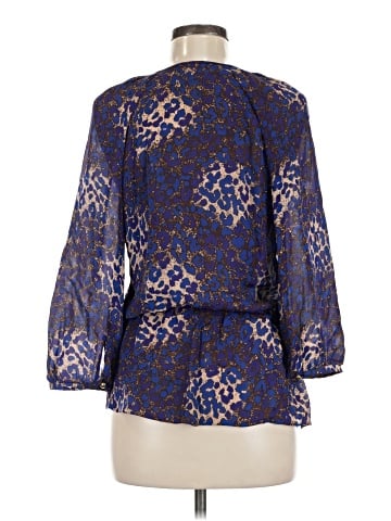 Parker 3/4 Sleeve Silk Top (view 2)
