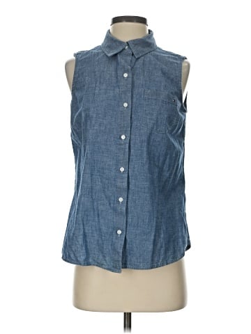 Tommy Hilfiger Sleeveless Button-Down Shirt (view 1)