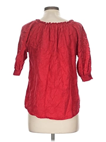 Umgee 3/4 Sleeve Blouse (view 2)