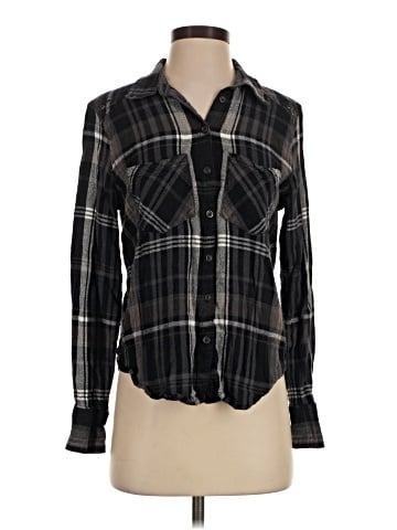 Free People Long Sleeve Button-Down Shirt (view 1)