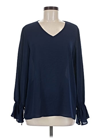 Three Eighty Two Long Sleeve Blouse (view 1)