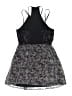 BCBGeneration 100% Polyester Paisley Black Casual Dress Size 0 - photo 2