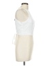 Lulus 100% Polyester White Sleeveless Top Size L - photo 4