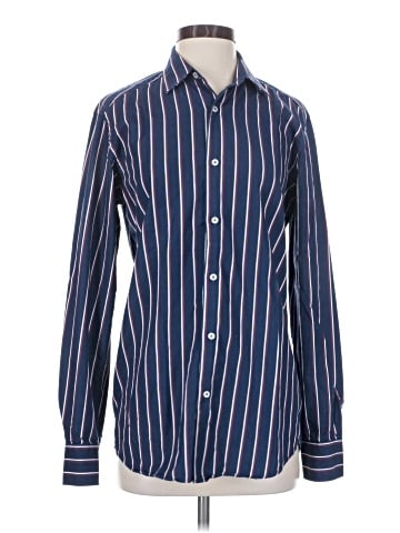 Massimo Dutti Long Sleeve Button-Down Shirt (view 1)