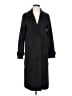 Zara Basic Black Coat Size S - photo 1
