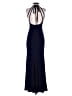 Xscape Solid Blue Cocktail Dress Size 6 - photo 2
