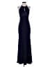 Xscape Solid Blue Cocktail Dress Size 6 - photo 1