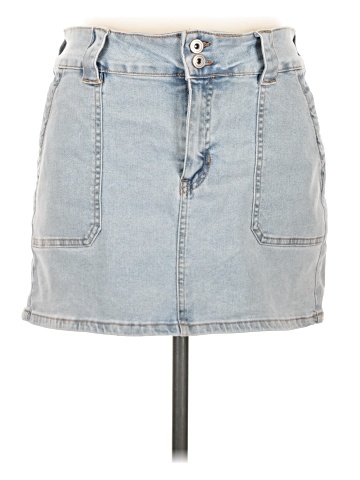 Celebrity Pink Denim Skirt (view 1)