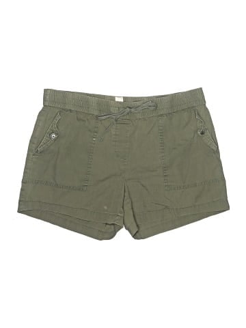 Ann Taylor LOFT Outlet Khaki Shorts (view 1)