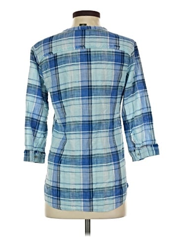 Eddie Bauer 3/4 Sleeve Button-Down Shirt (view 2)