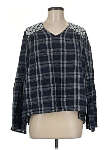 Caslon Long Sleeve Blouse (view 1)