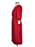 Connected Apparel Solid Red Cocktail Dress Size 12 - photo 5