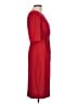 Connected Apparel Solid Red Cocktail Dress Size 12 - photo 4