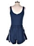 Yogalicious Solid Blue Romper Size M - photo 2