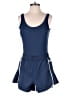 Yogalicious Solid Blue Romper Size M - photo 1