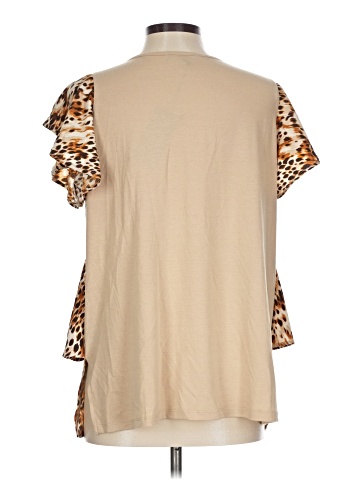 DG^2 by Diane Gilman Short Sleeve Blouse (view 2)