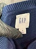 Gap 100% Cotton Solid Blue Pullover Sweater Size S - photo 7