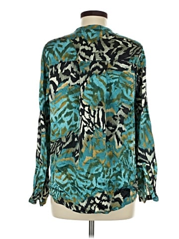 Tyler Boe Long Sleeve Silk Top (view 2)