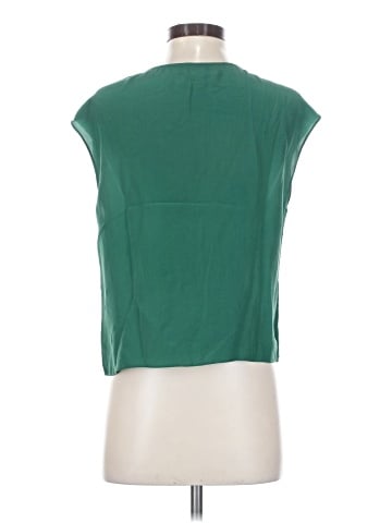 Broadway & Broome Short Sleeve Silk Top (view 2)
