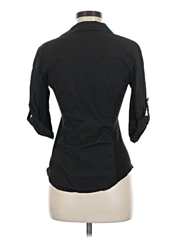 James Perse 3/4 Sleeve Button-Down Shirt (view 2)
