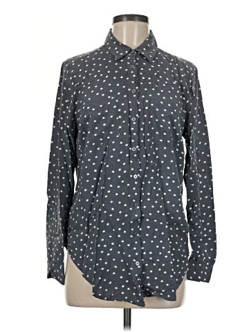 Ann Taylor LOFT Outlet Long Sleeve Button-Down Shirt (view 1)