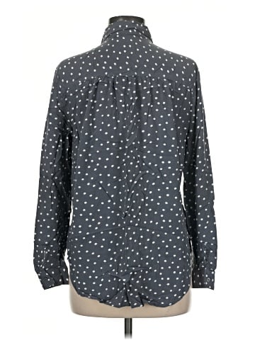 Ann Taylor LOFT Outlet Long Sleeve Button-Down Shirt (view 2)
