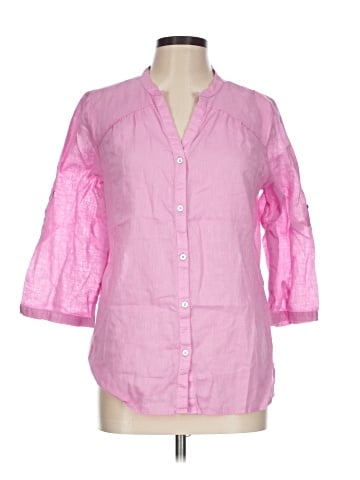 Columbia 3/4 Sleeve Button-Down Shirt (view 1)
