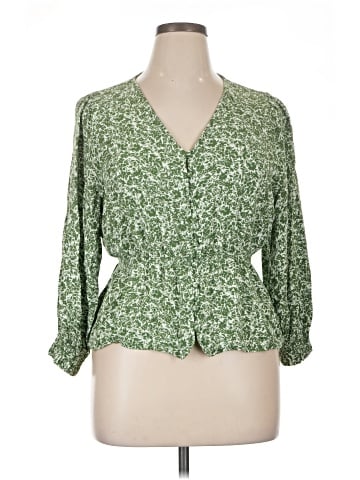 GOODTHREADS 3/4 Sleeve Blouse (view 1)