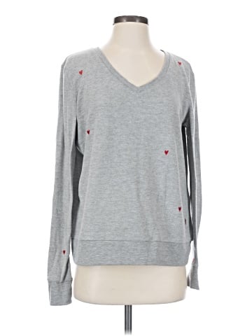 Peace Love World Pullover Sweater (view 1)