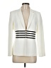 Lord & Taylor Stripes Ivory Blazer Size 6 Petite - photo 1