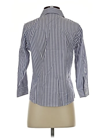 Talbots 3/4 Sleeve Button-Down Shirt (view 2)