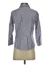 Talbots Stripes Blue 3/4 Sleeve Button-Down Shirt Size 4 Petite - photo 2