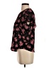 CeCe 100% Polyester Black Short Sleeve Blouse Size S - photo 5
