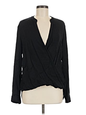 Red Haute Long Sleeve Blouse (view 1)