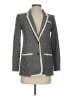 Banana Republic Tweed Gray Blazer Size 0 Petite - photo 1
