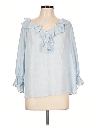 Max Studio 3/4 Sleeve Blouse (view 1)
