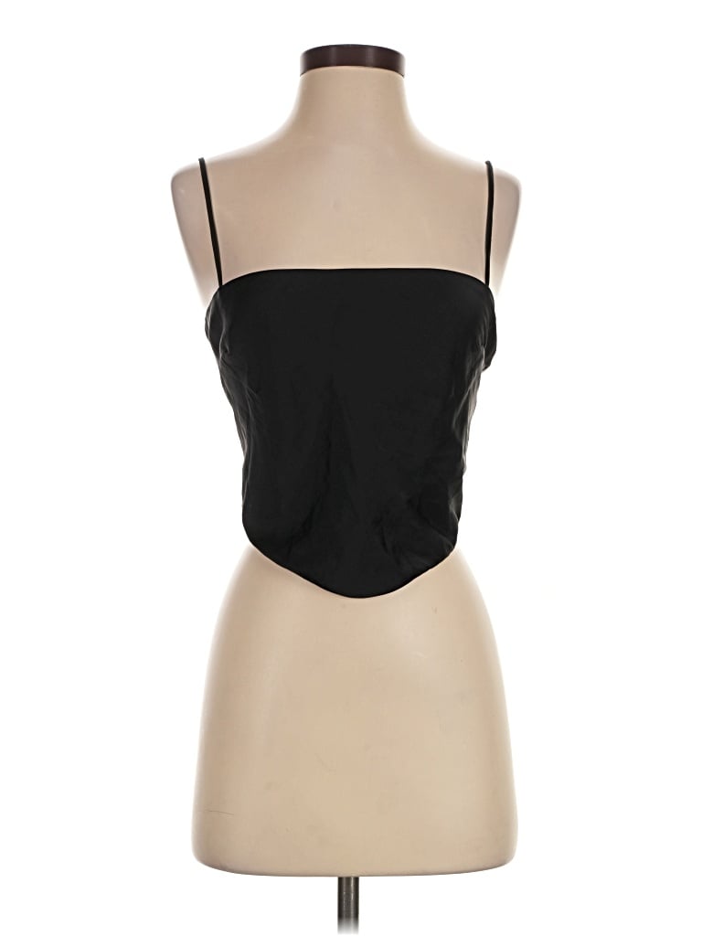 Pre-owned Sunday Best Sleeveless Blouse In Black