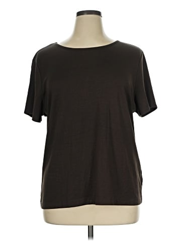Linda Allard Ellen Tracy Short Sleeve Top (view 1)
