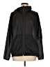 Adidas 100% Polyester Solid Black Track Jacket Size L - photo 1