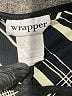 Wrapper Graphic Black Formal Skirt Size M - photo 4