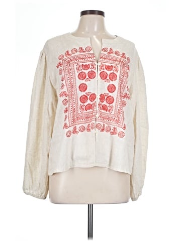 Solitaire Long Sleeve Blouse (view 1)