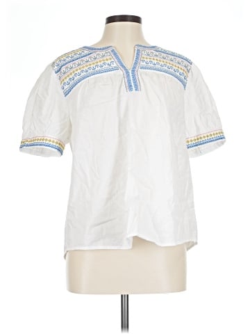 St. John's Bay Short Sleeve Blouse (view 1)