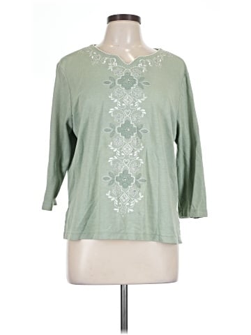 Alfred Dunner 3/4 Sleeve Top (view 1)