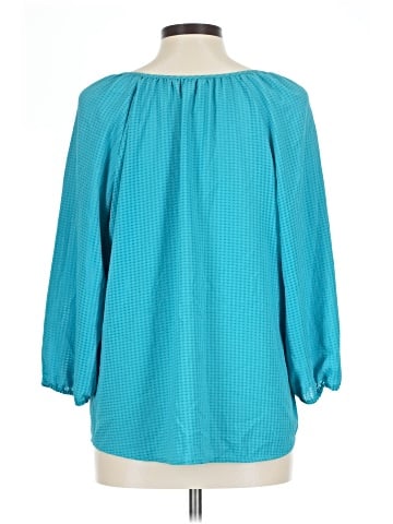 Croft & Barrow 3/4 Sleeve Blouse (view 2)