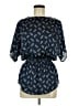 Xhilaration 100% Polyester Blue Short Sleeve Blouse Size M - photo 1
